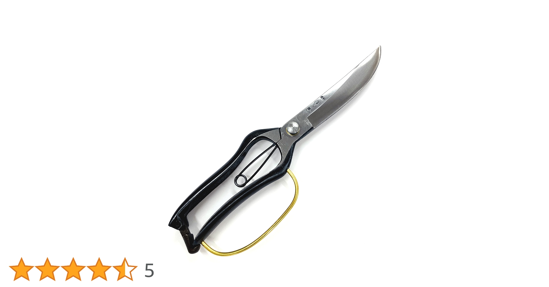 吾妻川 片手刈込鋏 （片刃） ガード付 270㎜ 裏スキ 根切鋏 ※おまけ付 Amazon | 吾妻川 片手刈込鋏 片刃（裏スキ）270mm ガード付 （国産